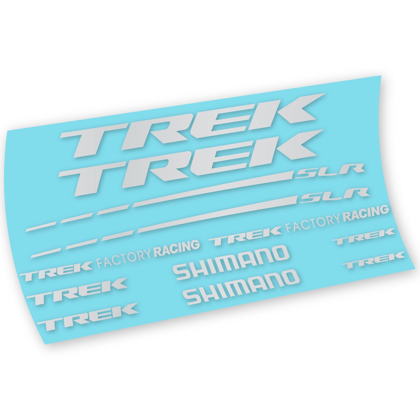 Autocollants, Trek Factory Racing Team, Cadre, Autocollant Vélo vinyle