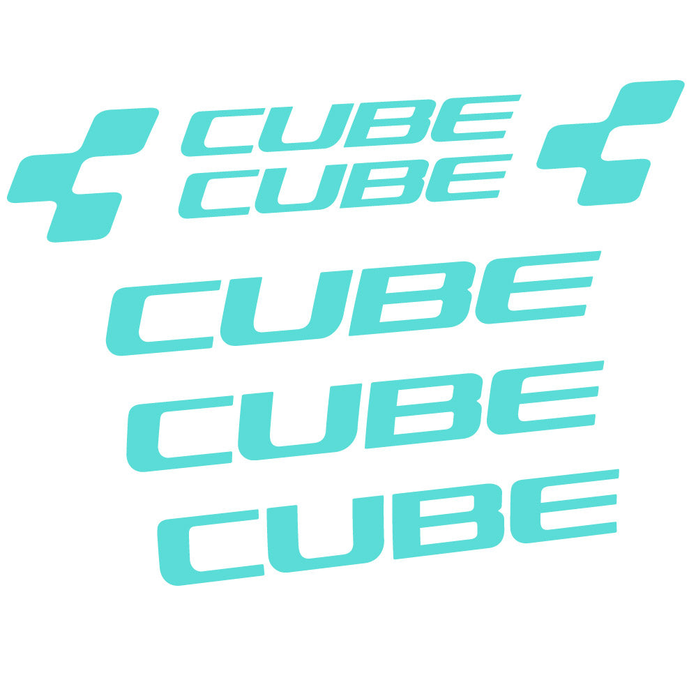 Autocollant Cube, Cadre, Vélo vinyle autocollant