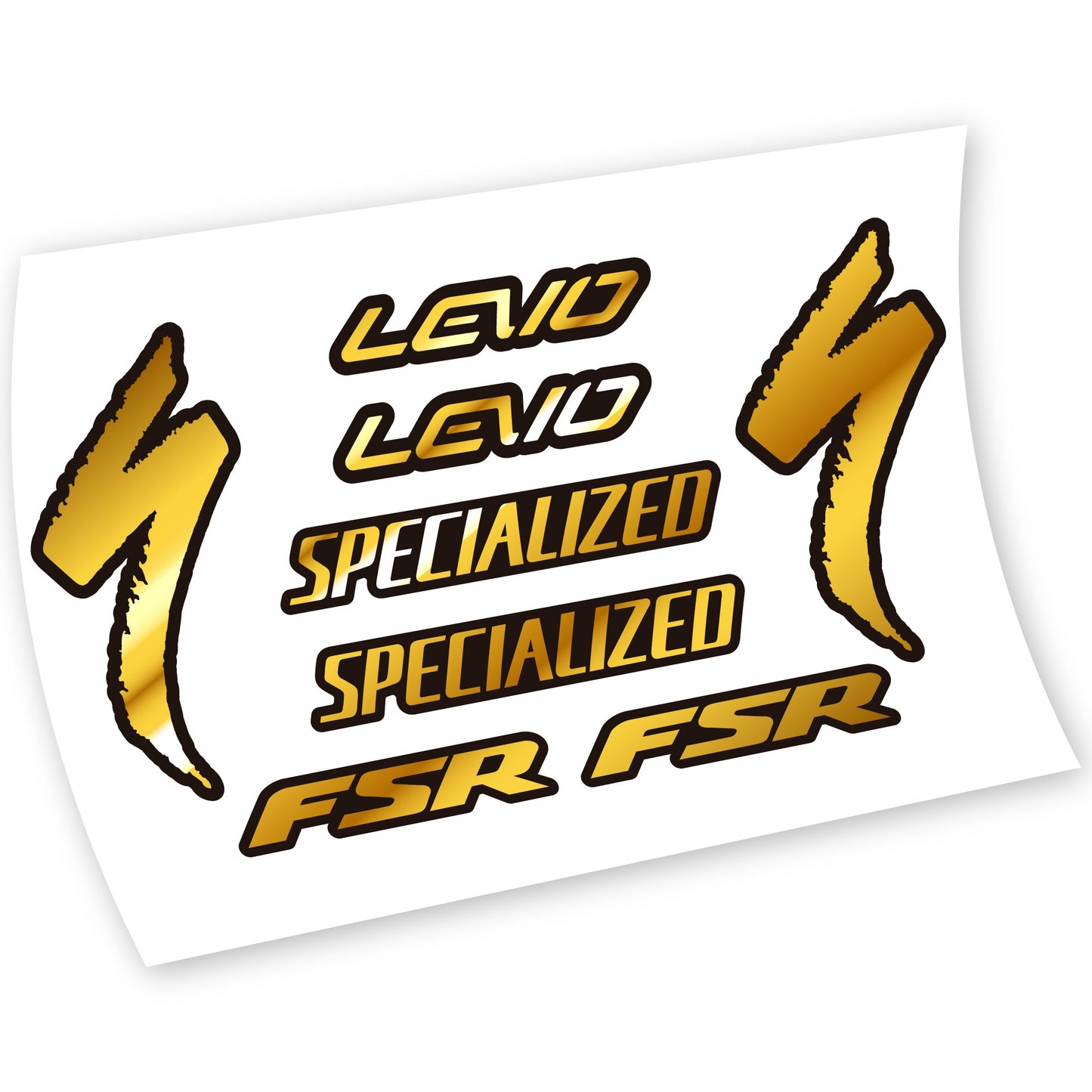 Autocollants, Specialized Levo FSR, Cadre, Vélo vinyle sticker
