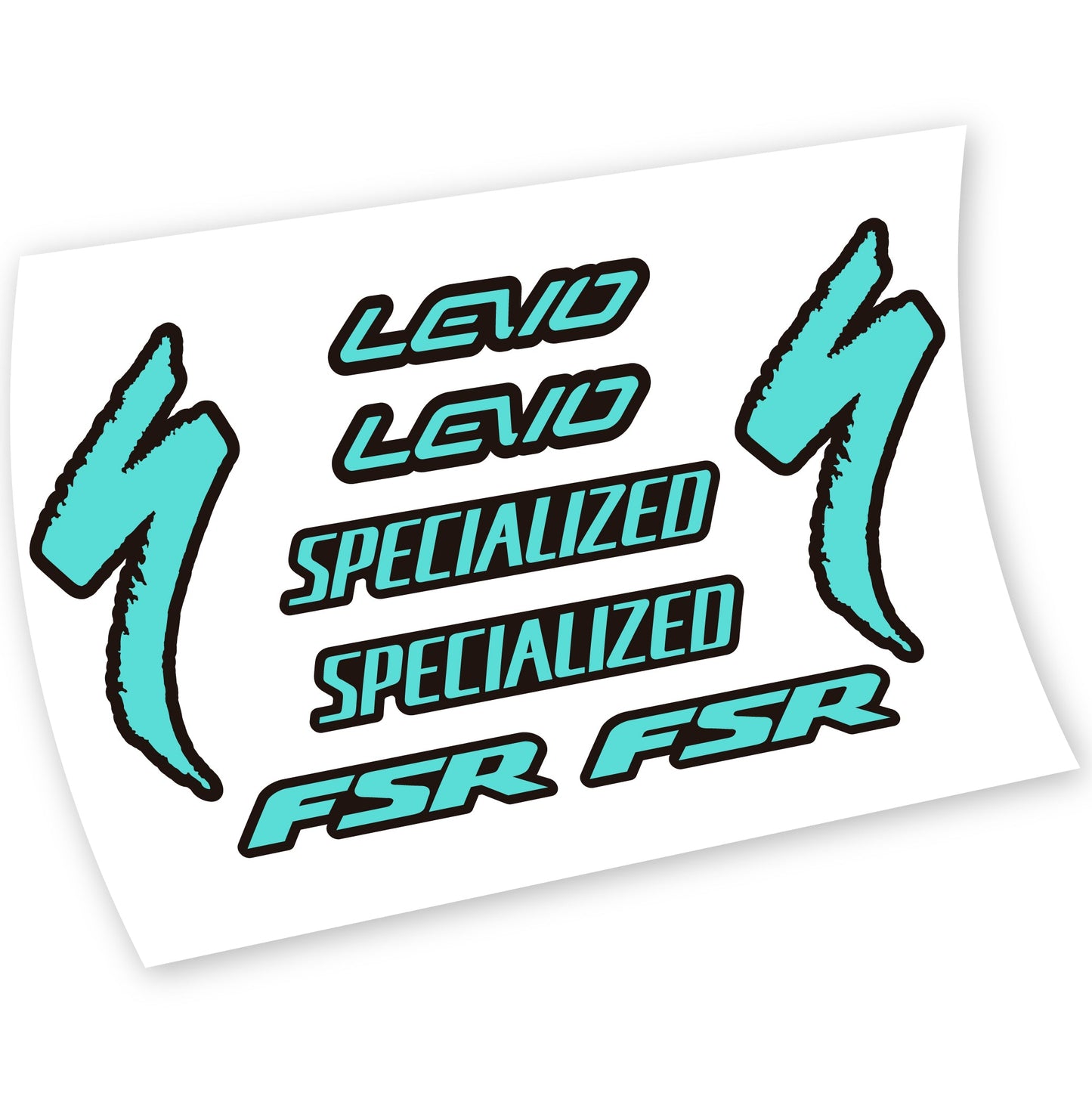 Autocollants, Specialized Levo FSR, Cadre, Vélo vinyle sticker
