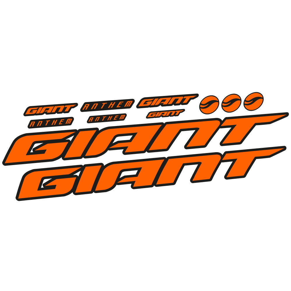 Autocollant Giant Anthem Advanced Pro 2022, Cadre, Vélo vinyle autocollant