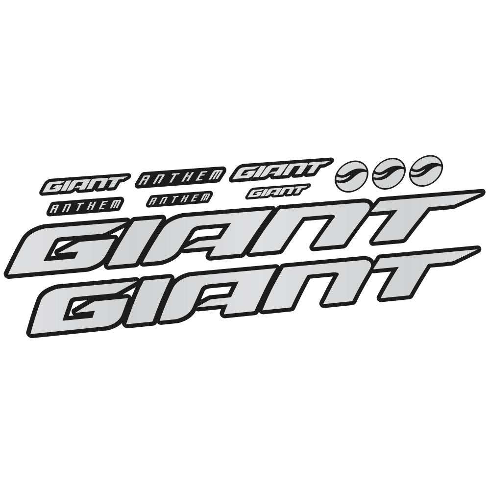 Autocollant Giant Anthem Advanced Pro 2022, Cadre, Vélo vinyle autocollant