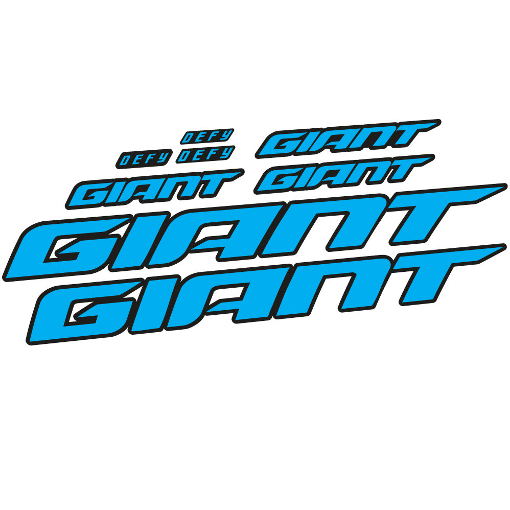 Autocollant Giant Defy Advanced 1 2022, Cadre, Vélo vinyle autocollant
