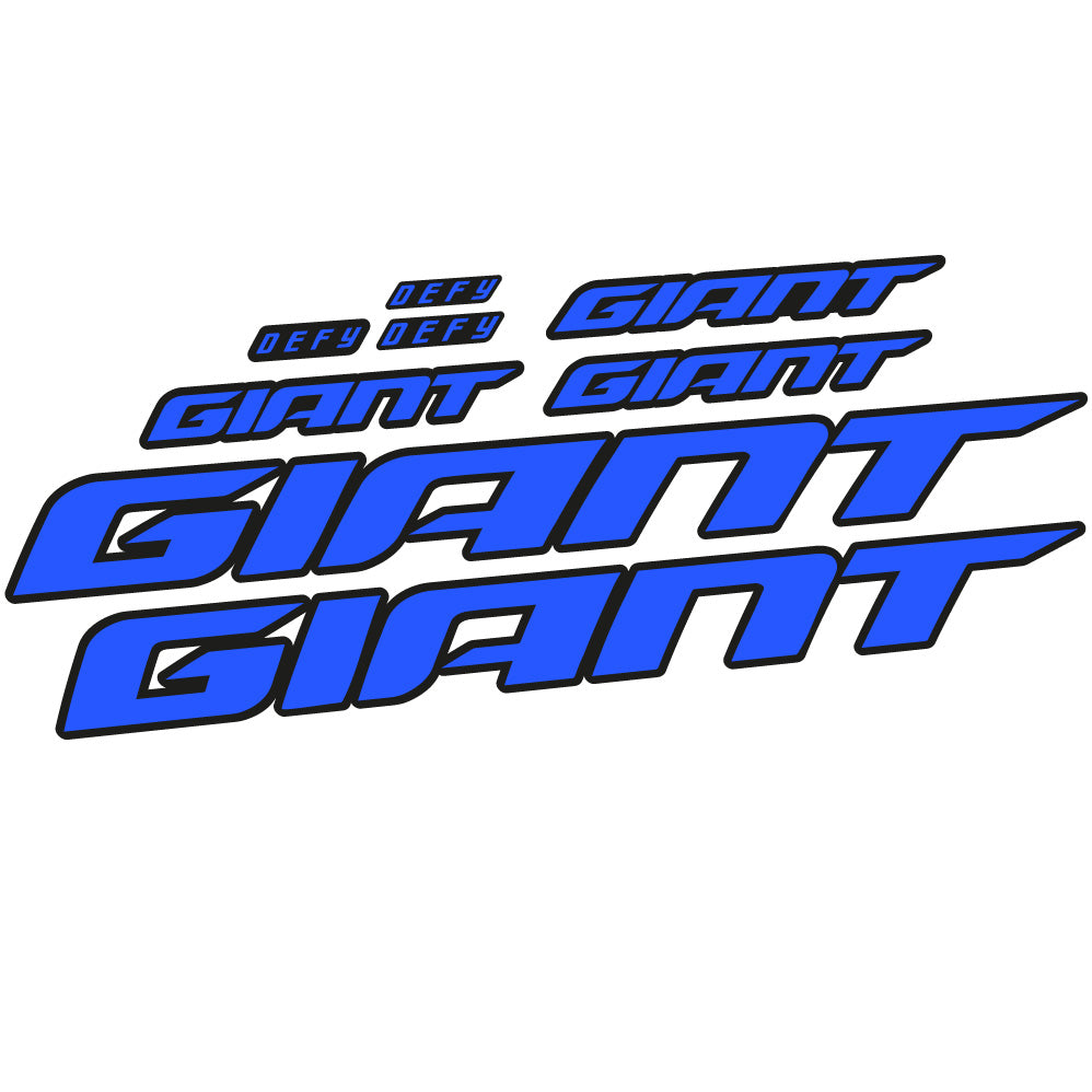 Autocollant Giant Defy Advanced 1 2022, Cadre, Vélo vinyle autocollant