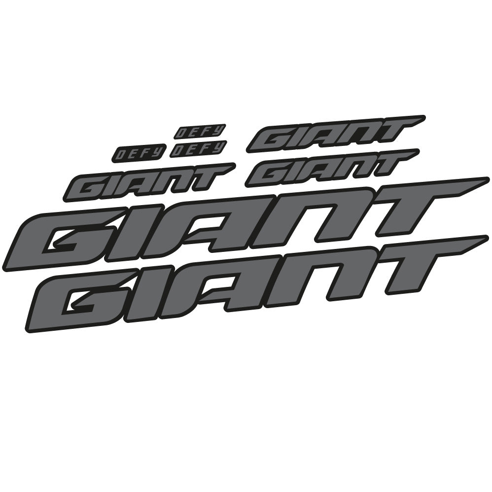 Autocollant Giant Defy Advanced 1 2022, Cadre, Vélo vinyle autocollant