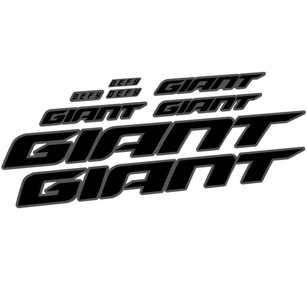 Autocollant Giant Defy Advanced 1 2022, Cadre, Vélo vinyle autocollant