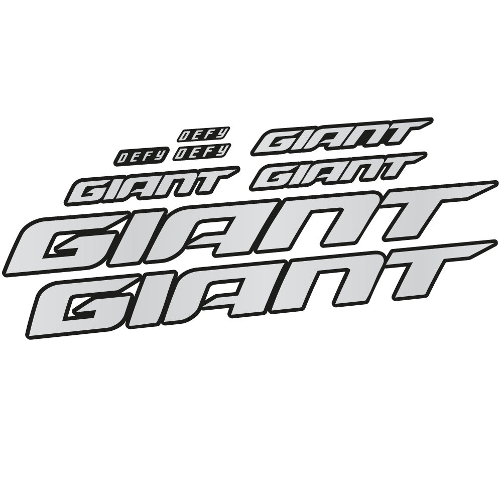 Autocollant Giant Defy Advanced 1 2022, Cadre, Vélo vinyle autocollant
