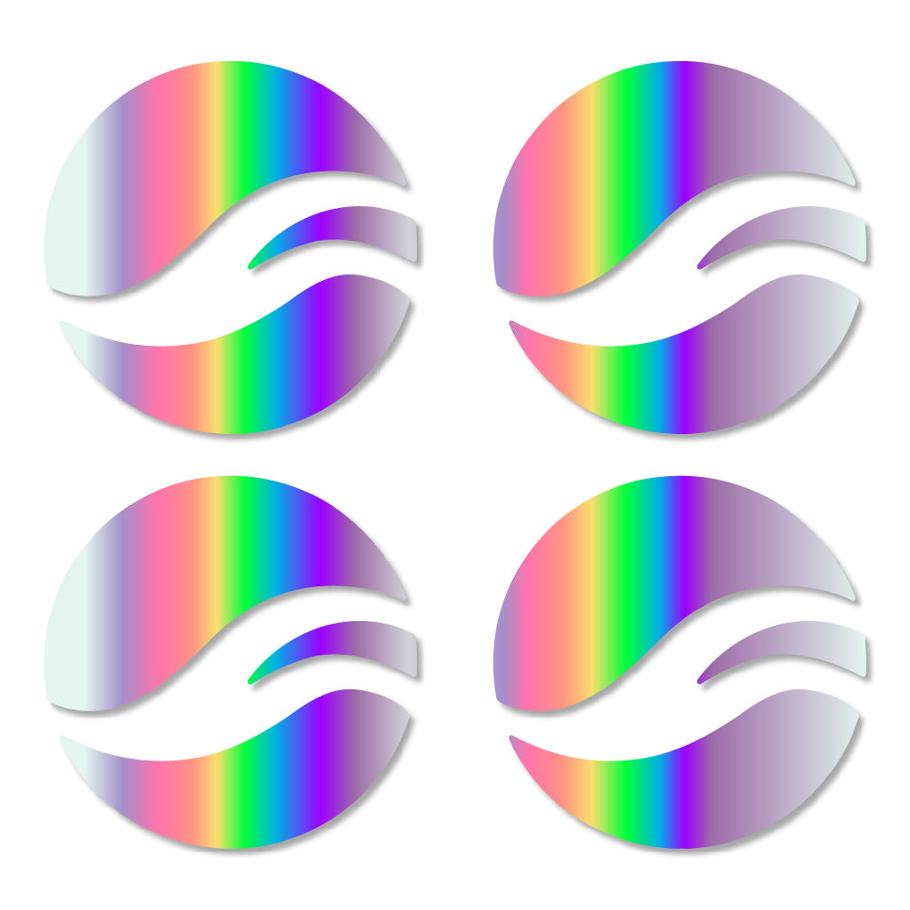 Autocollant en vinyle Logo géant
