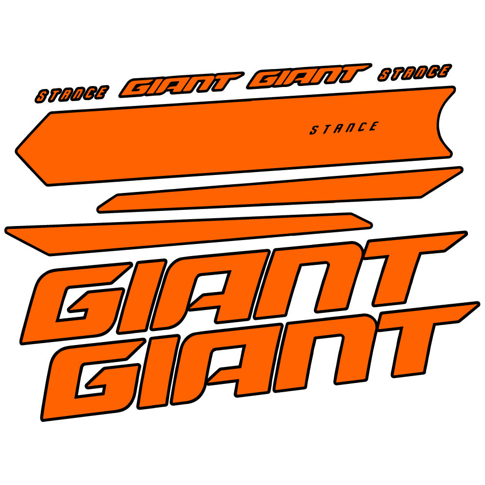 Autocollant Giant Stance 2021, Cadre, Autocollant Vinyle