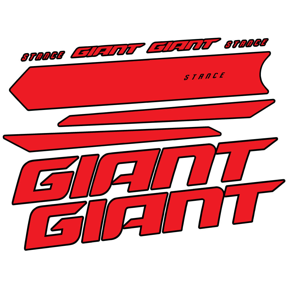 Autocollant Giant Stance 2021, Cadre, Autocollant Vinyle