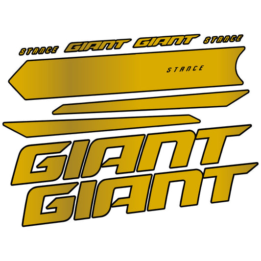Autocollant Giant Stance 2021, Cadre, Autocollant Vinyle