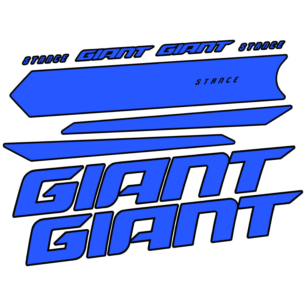 Autocollant Giant Stance 2021, Cadre, Autocollant Vinyle