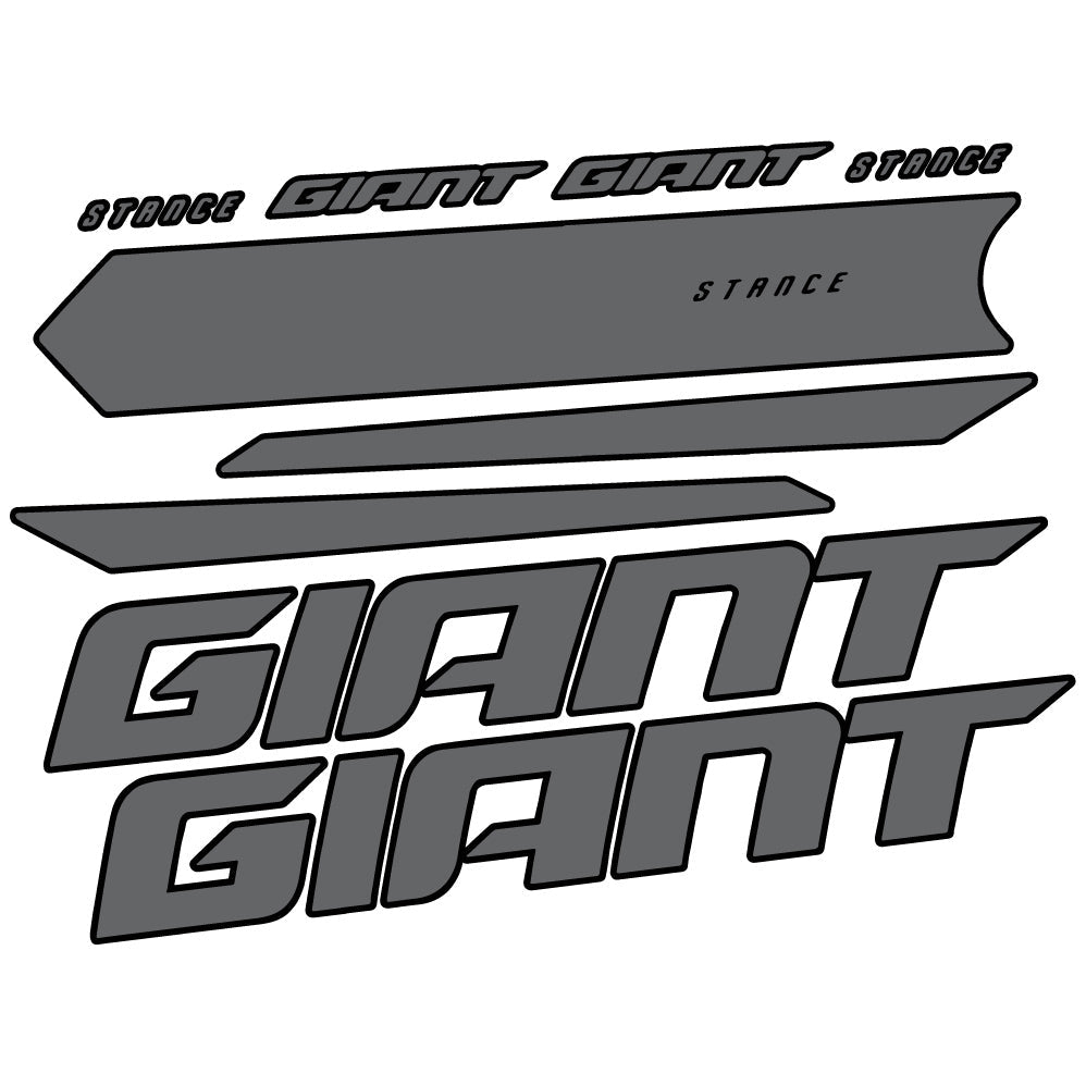 Autocollant Giant Stance 2021, Cadre, Autocollant Vinyle