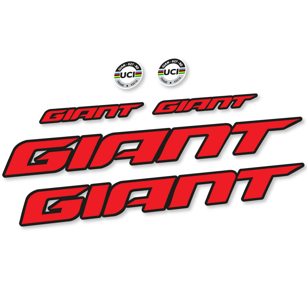 Autocollant Giant TCR Advanced Pro Disc 1 AX 2022, Cadre, Vélo vinyle sticker