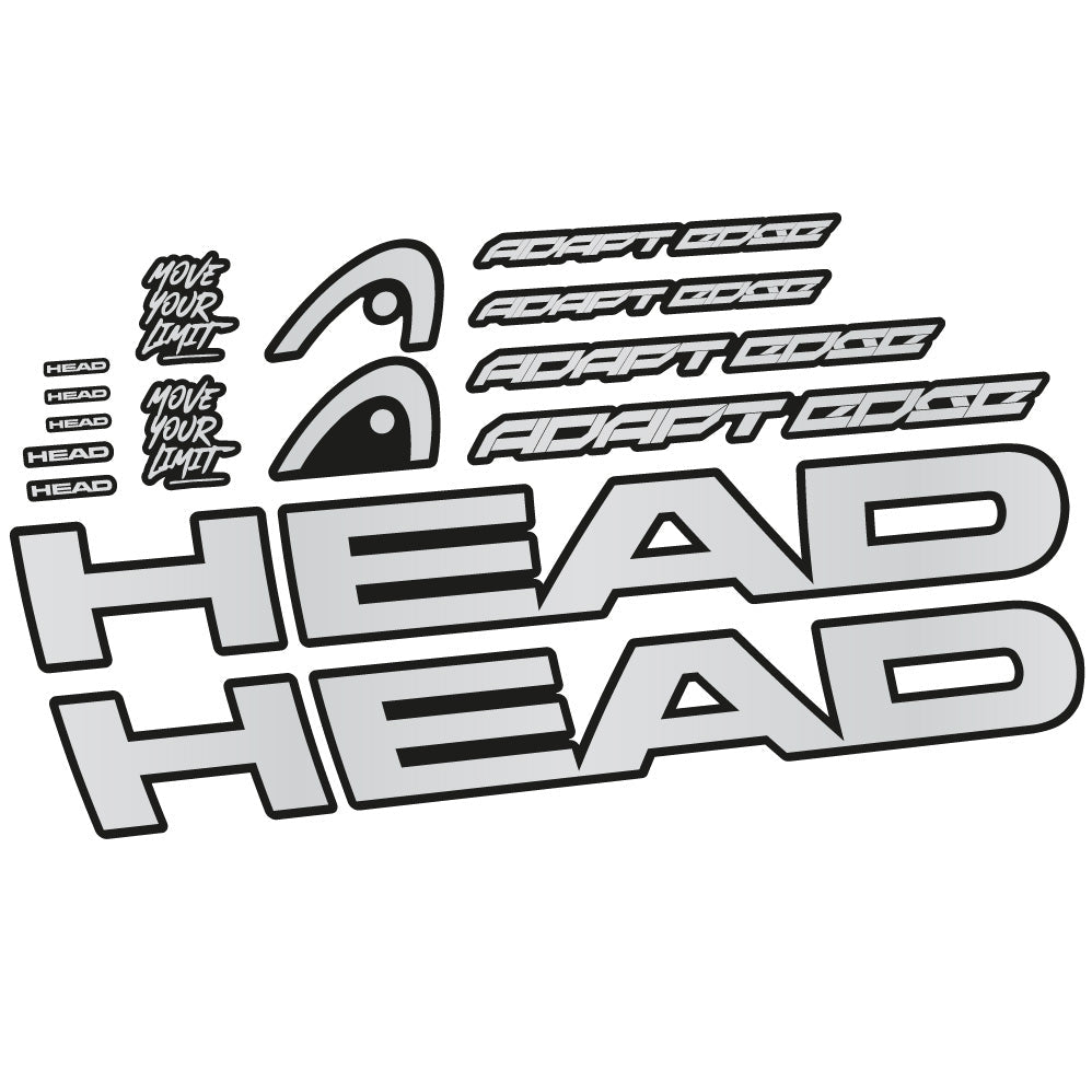 Autocollant Head Adapt Edge III 2023, Cadre, Vélo vinyle sticker