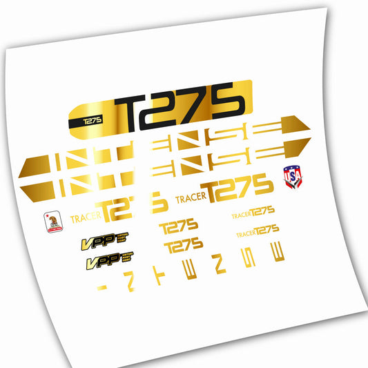 Autocollants, Intense T275, Cadre, Autocollant Vélo vinyle