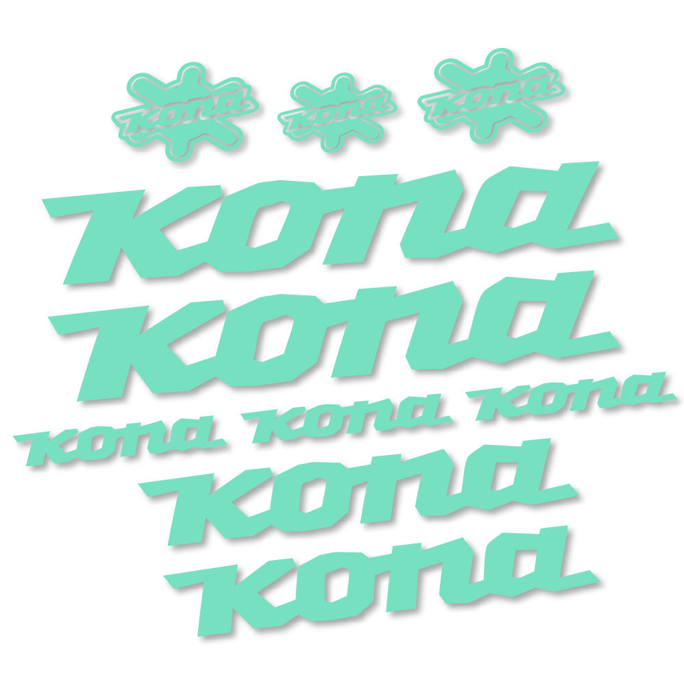 Autocollant Kona, Cadre, Vélo vinyle autocollant