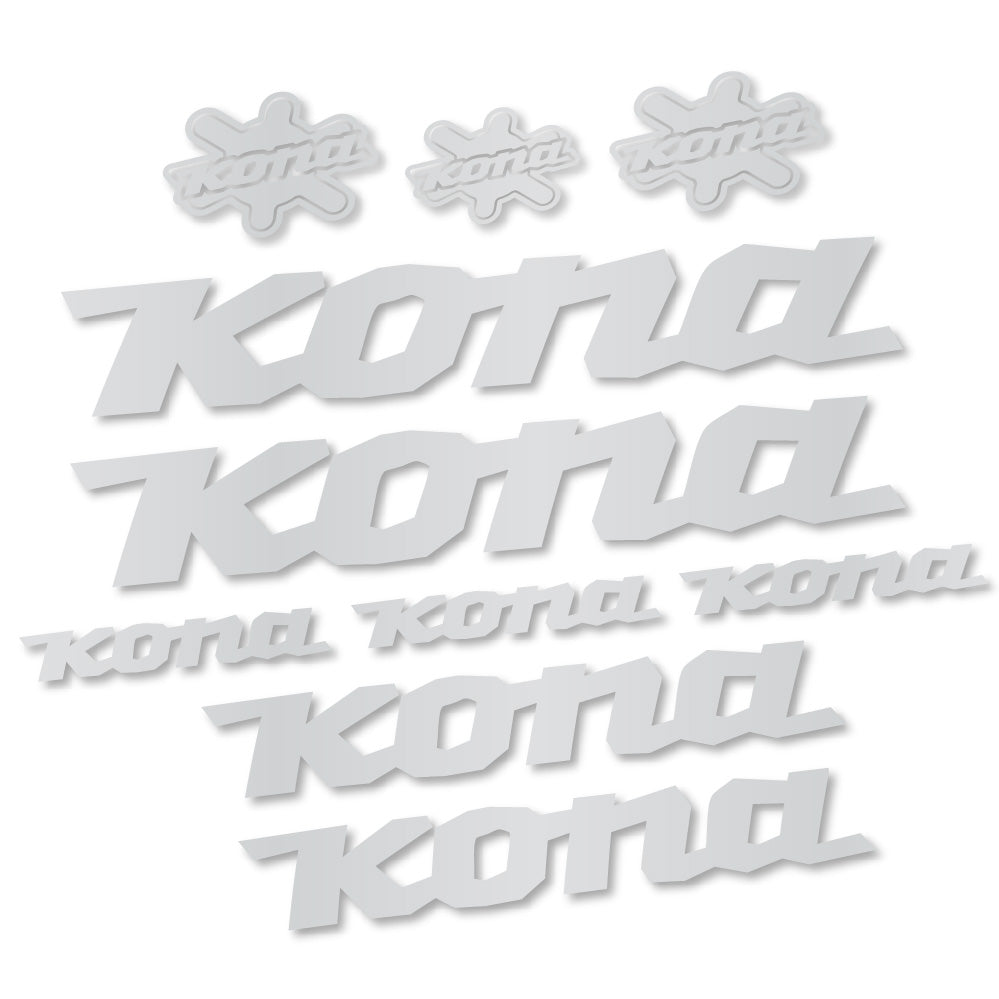 Autocollant Kona, Cadre, Vélo vinyle autocollant