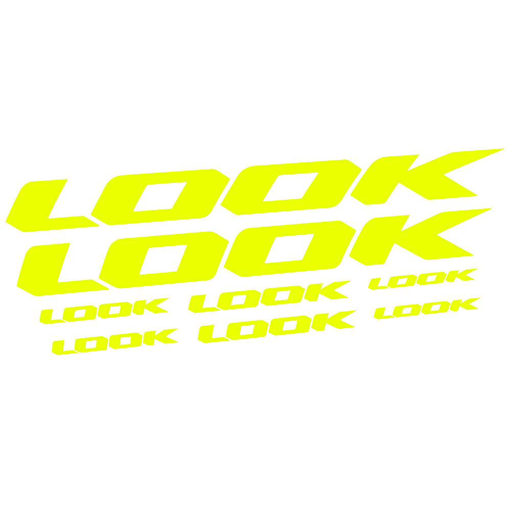 Autocollant Look, Cadre, Vélo vinyle autocollant