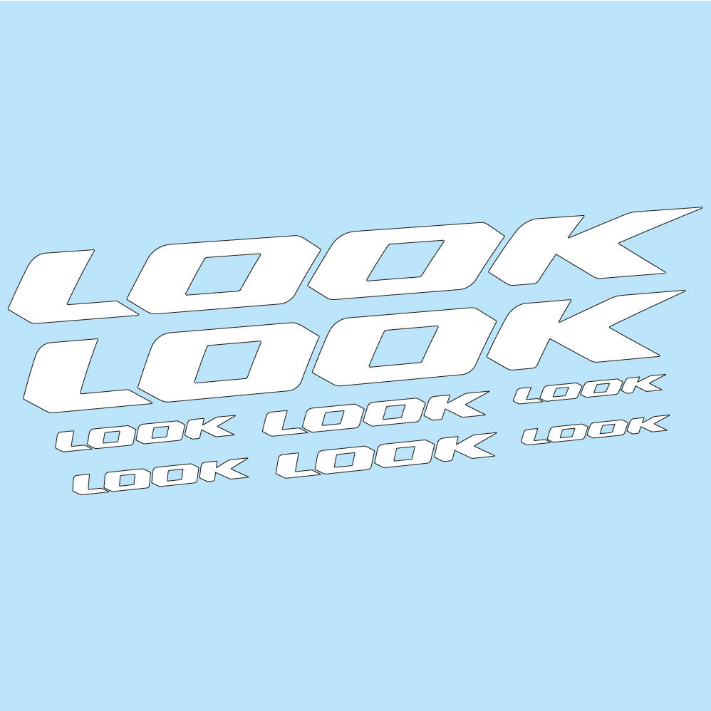 Autocollant Look, Cadre, Vélo vinyle autocollant
