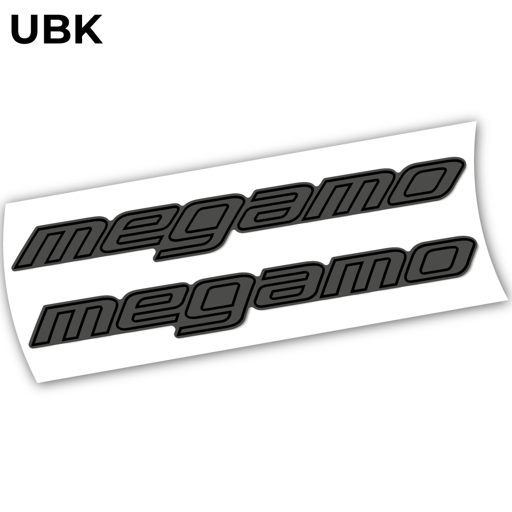 Autocollant Megamo Trak 08 2021, Autocollant Cadre Vinyle