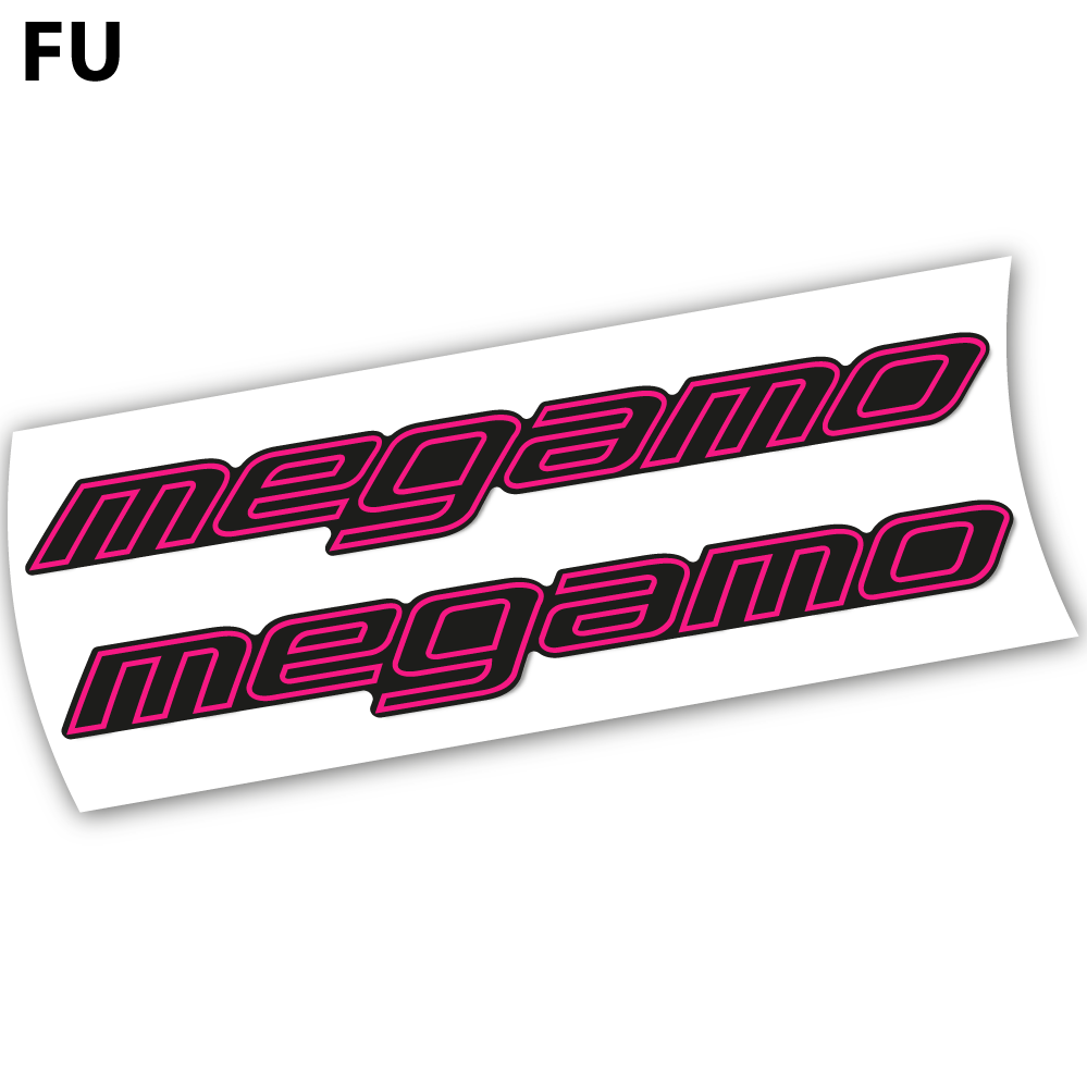 Autocollant Megamo Trak 08 2021, Autocollant Cadre Vinyle