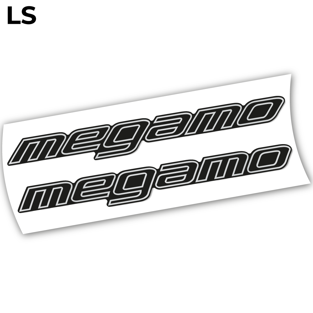 Autocollant Megamo Trak 08 2021, Autocollant Cadre Vinyle