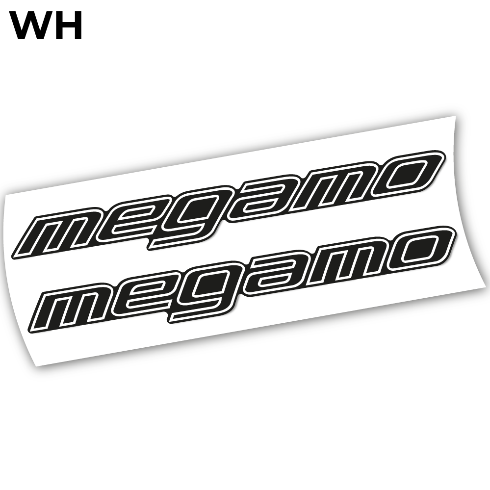 Autocollant Megamo Trak 08 2021, Autocollant Cadre Vinyle