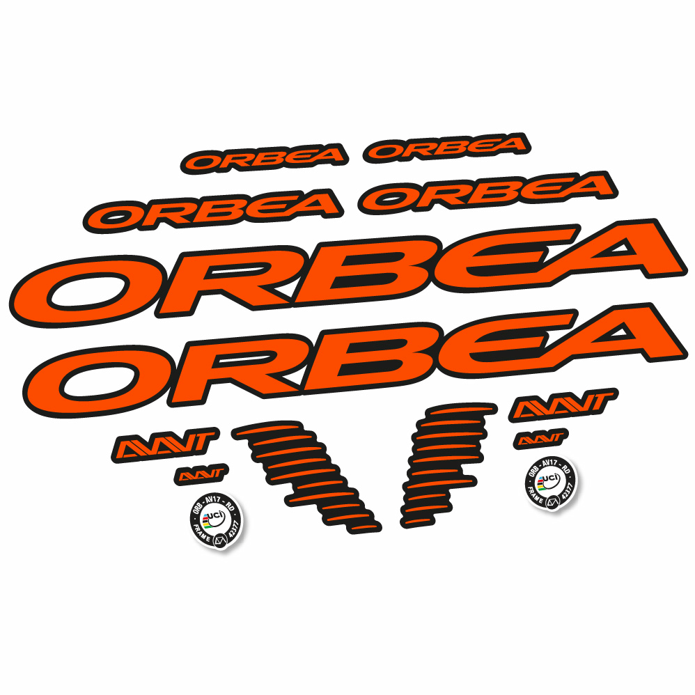 Autocollant Orbea Avant M30 TEAM-D 2020, Cadre, Vélo vinyle autocollant