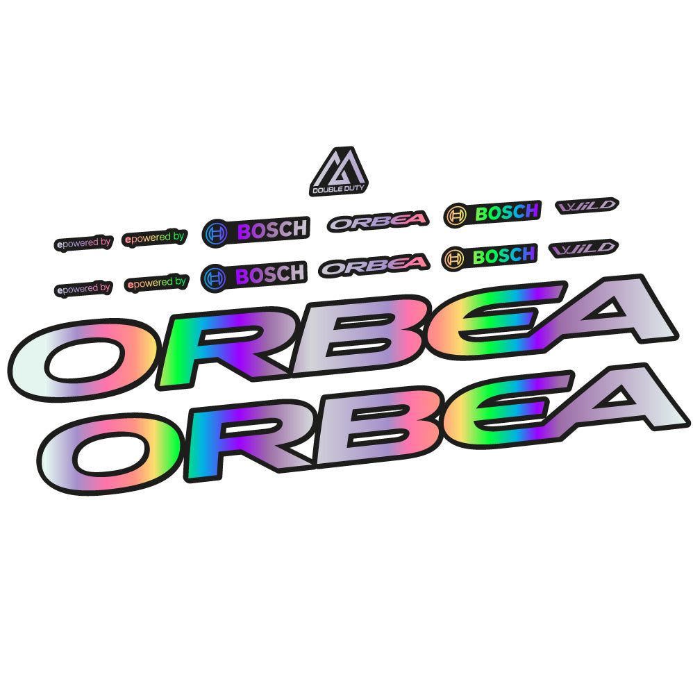 Autocollant Orbea Wild FS H20 E-Vélo 2021, Cadre, Vélo vinyle sticker