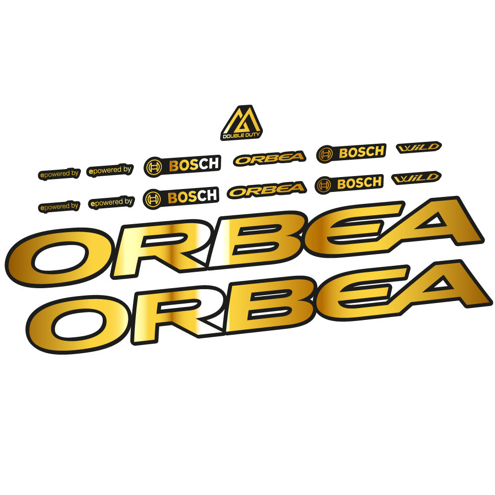 Autocollant Orbea Wild FS H20 E-Vélo 2021, Cadre, Vélo vinyle sticker