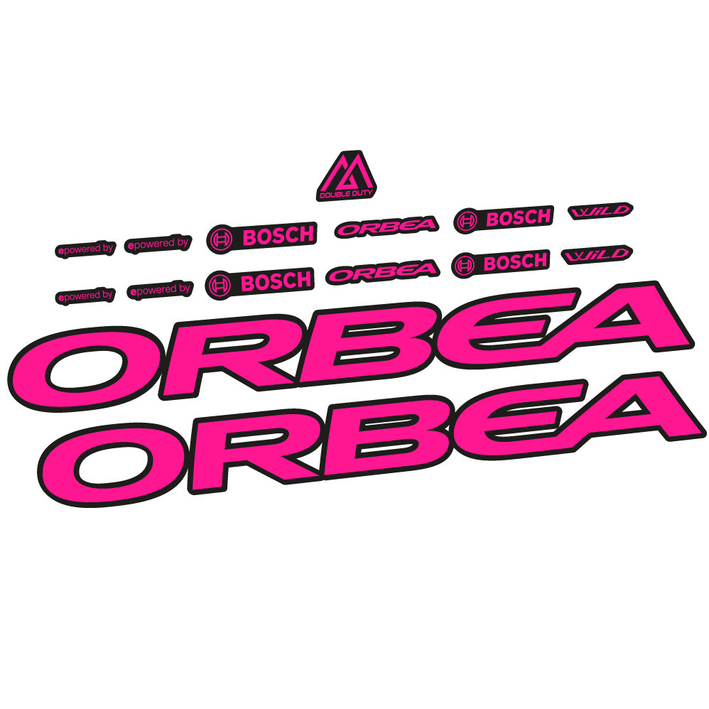 Autocollant Orbea Wild FS H20 E-Vélo 2021, Cadre, Vélo vinyle sticker
