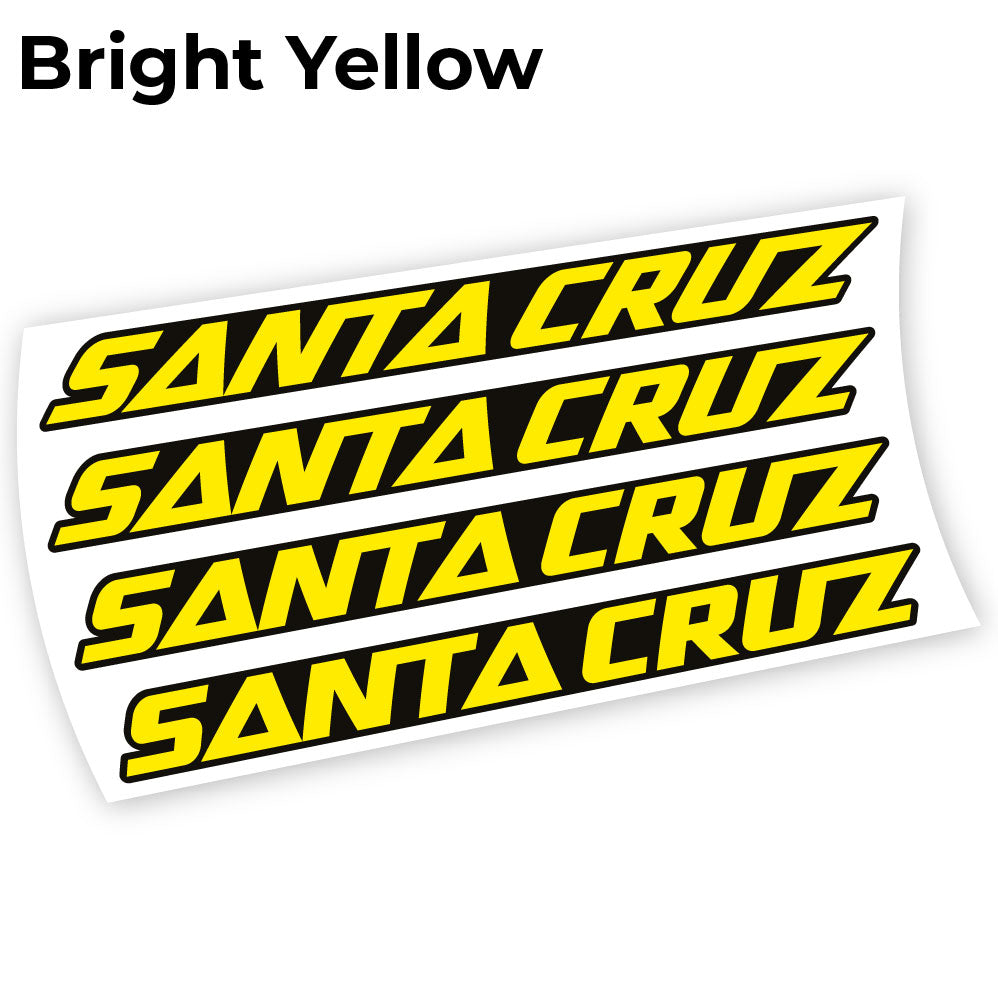 Autocollant, SantaCruz, Autocollant Cadre Vinyle