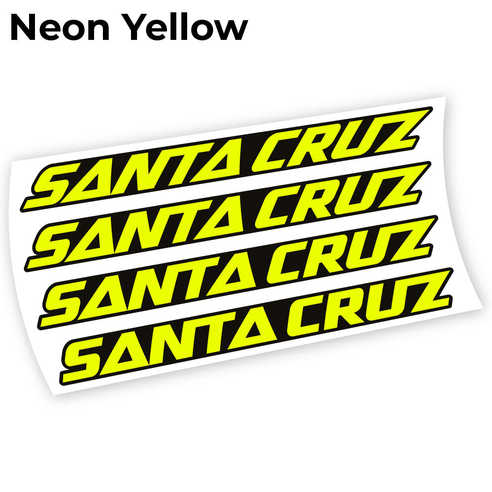 Autocollant, SantaCruz, Autocollant Cadre Vinyle
