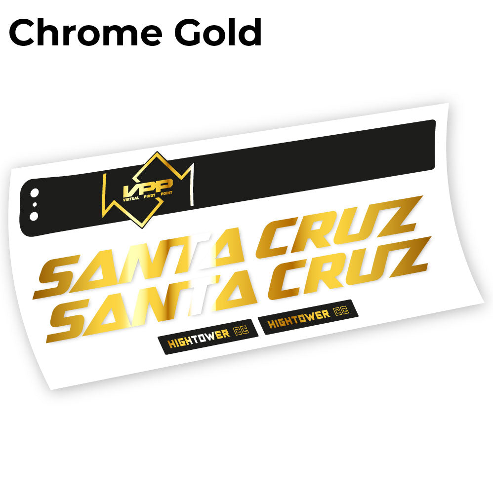 Autocollant, Santa Cruz Hightower CC 2020, Cadre, vinyle autocollant