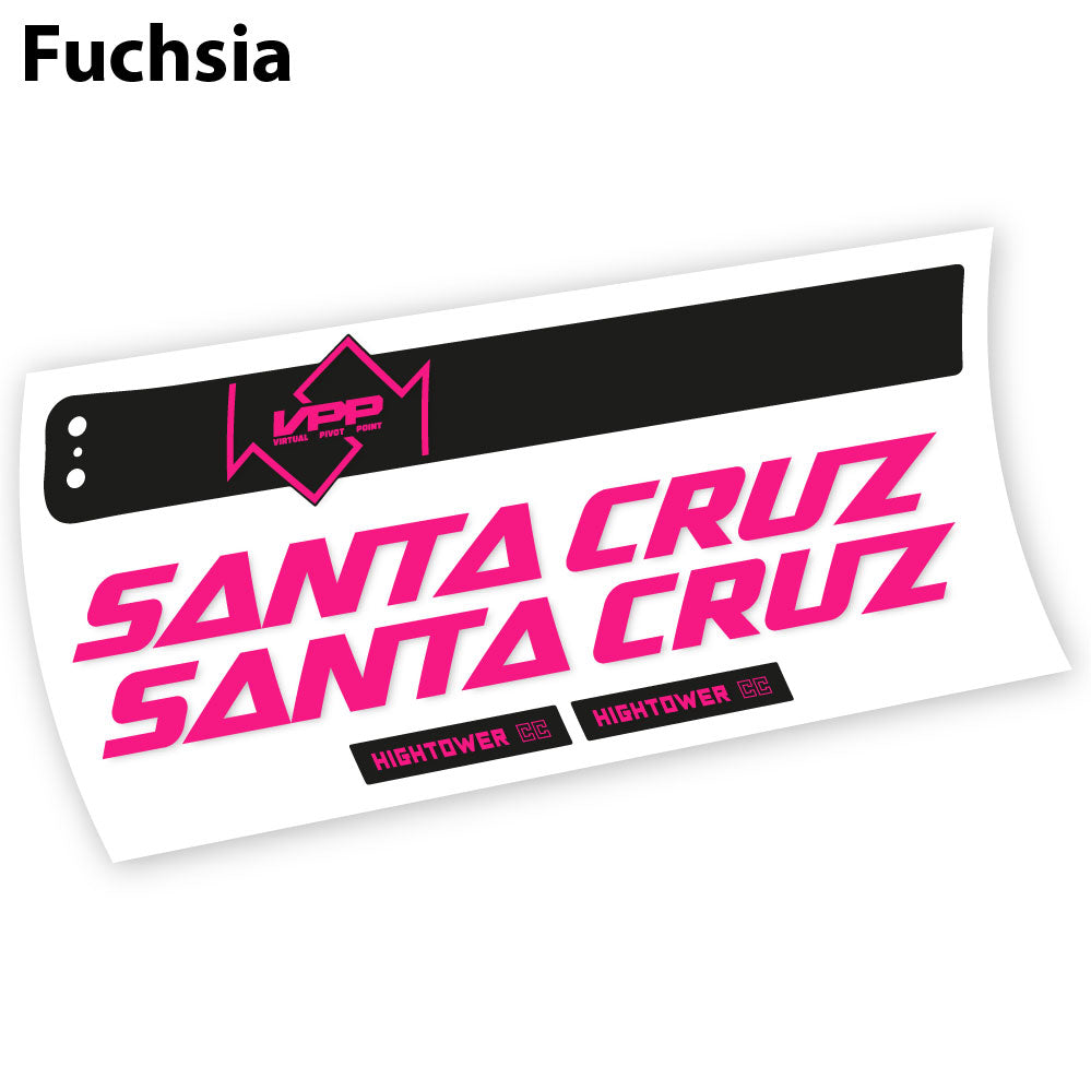 Autocollant, Santa Cruz Hightower CC 2020, Cadre, vinyle autocollant