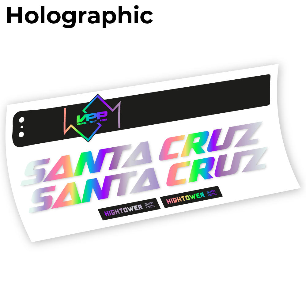Autocollant, Santa Cruz Hightower CC 2020, Cadre, vinyle autocollant