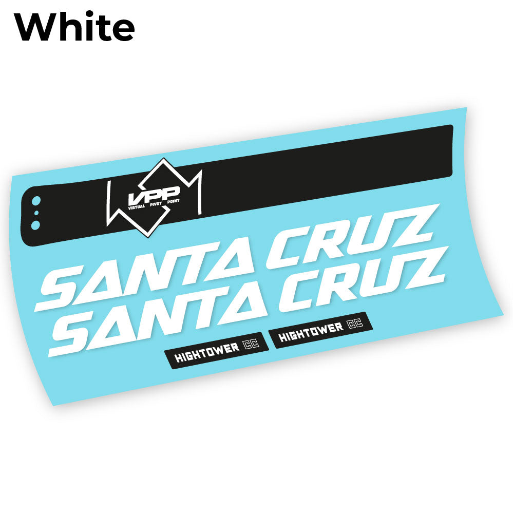 Autocollant, Santa Cruz Hightower CC 2020, Cadre, vinyle autocollant