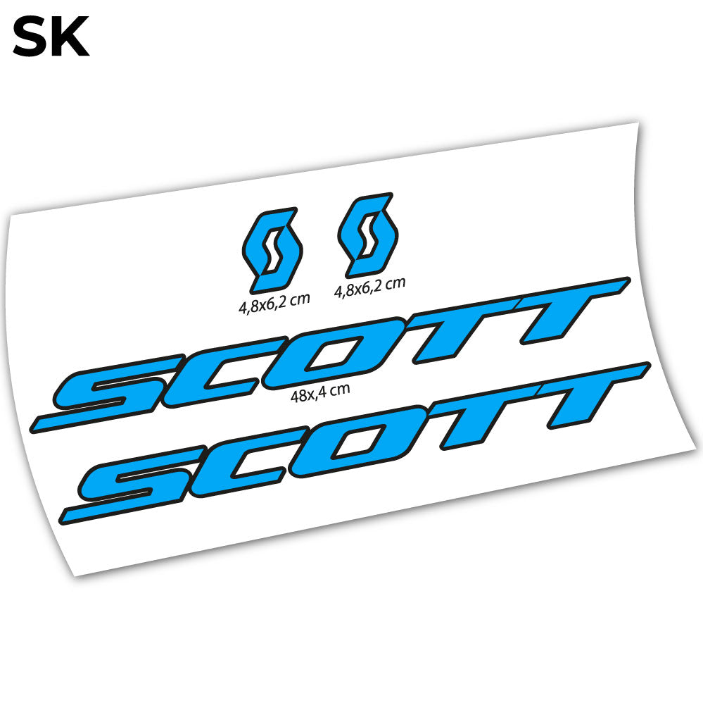 Autocollant, Scott Adict RC 2021, Autocollant Vélo Cadre Vinyle