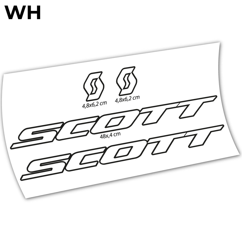 Autocollant, Scott Adict RC 2021, Autocollant Vélo Cadre Vinyle