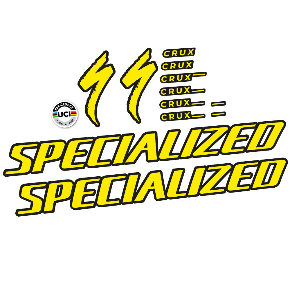 Autocollant Specialized Crux 2022, Cadre, Vélo vinyle autocollant