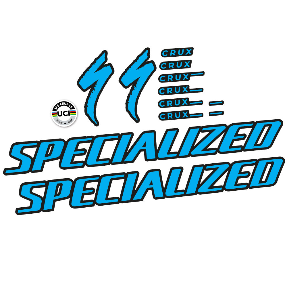 Autocollant Specialized Crux 2022, Cadre, Vélo vinyle autocollant