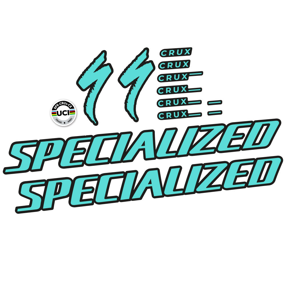 Autocollant Specialized Crux 2022, Cadre, Vélo vinyle autocollant