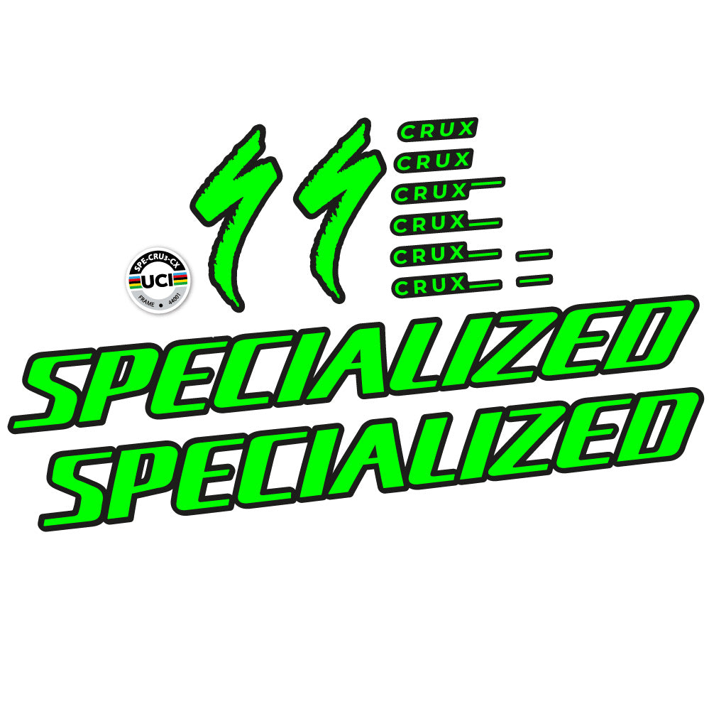 Autocollant Specialized Crux 2022, Cadre, Vélo vinyle autocollant
