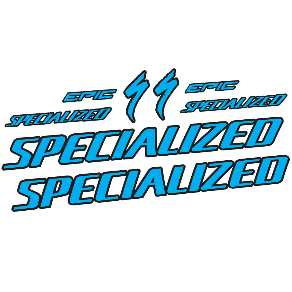 Autocollant Specialized Epic HT 2022, Fourche, Vélo vinyle sticker