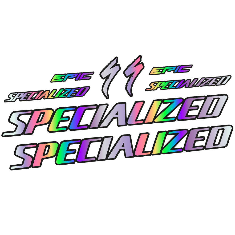 Autocollant Specialized Epic HT 2022, Fourche, Vélo vinyle sticker