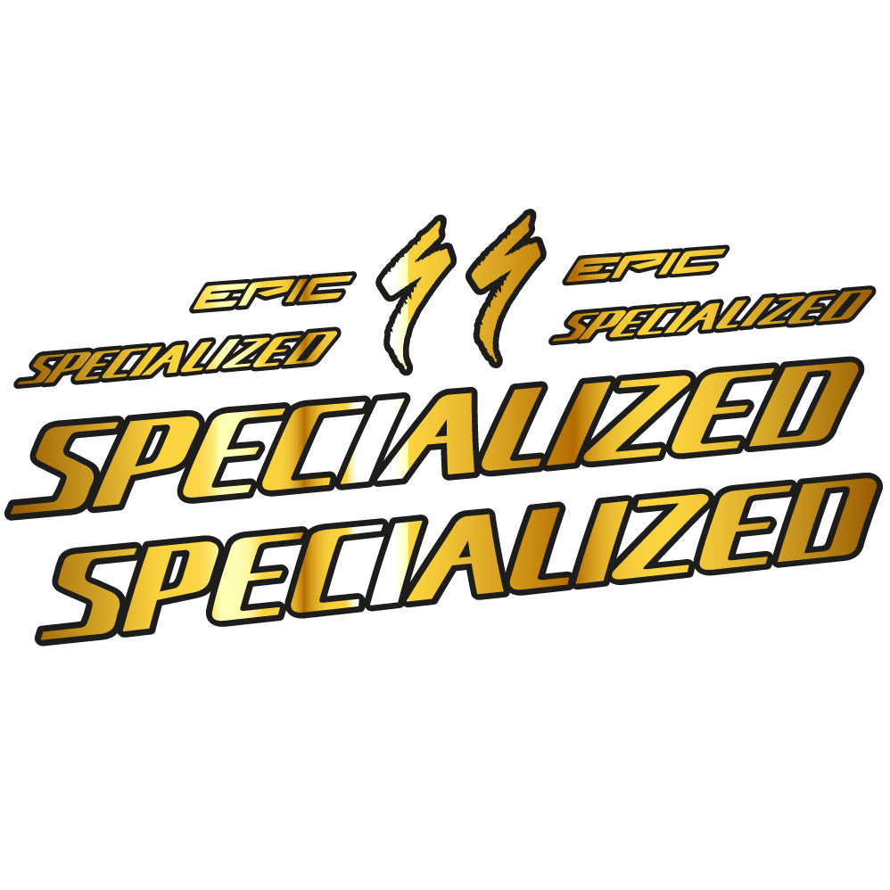 Autocollant Specialized Epic HT 2022, Fourche, Vélo vinyle sticker