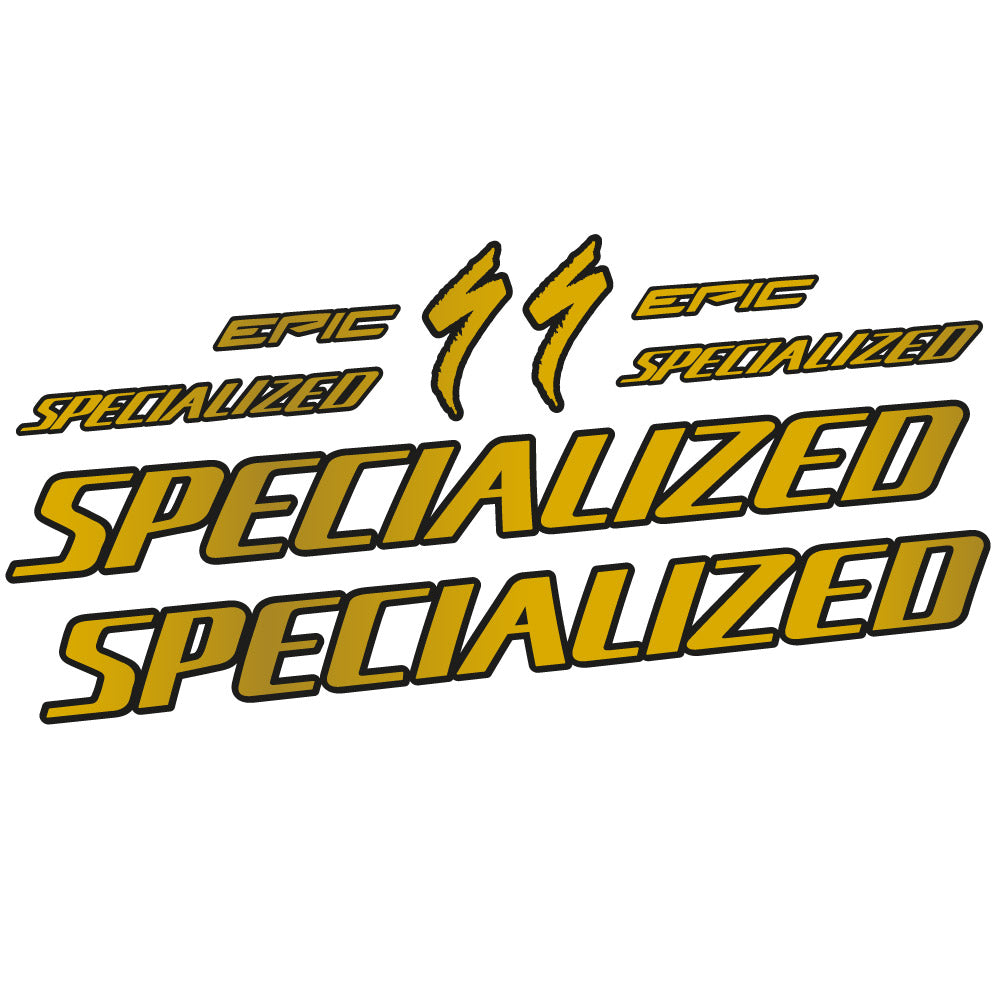 Autocollant Specialized Epic HT 2022, Fourche, Vélo vinyle sticker