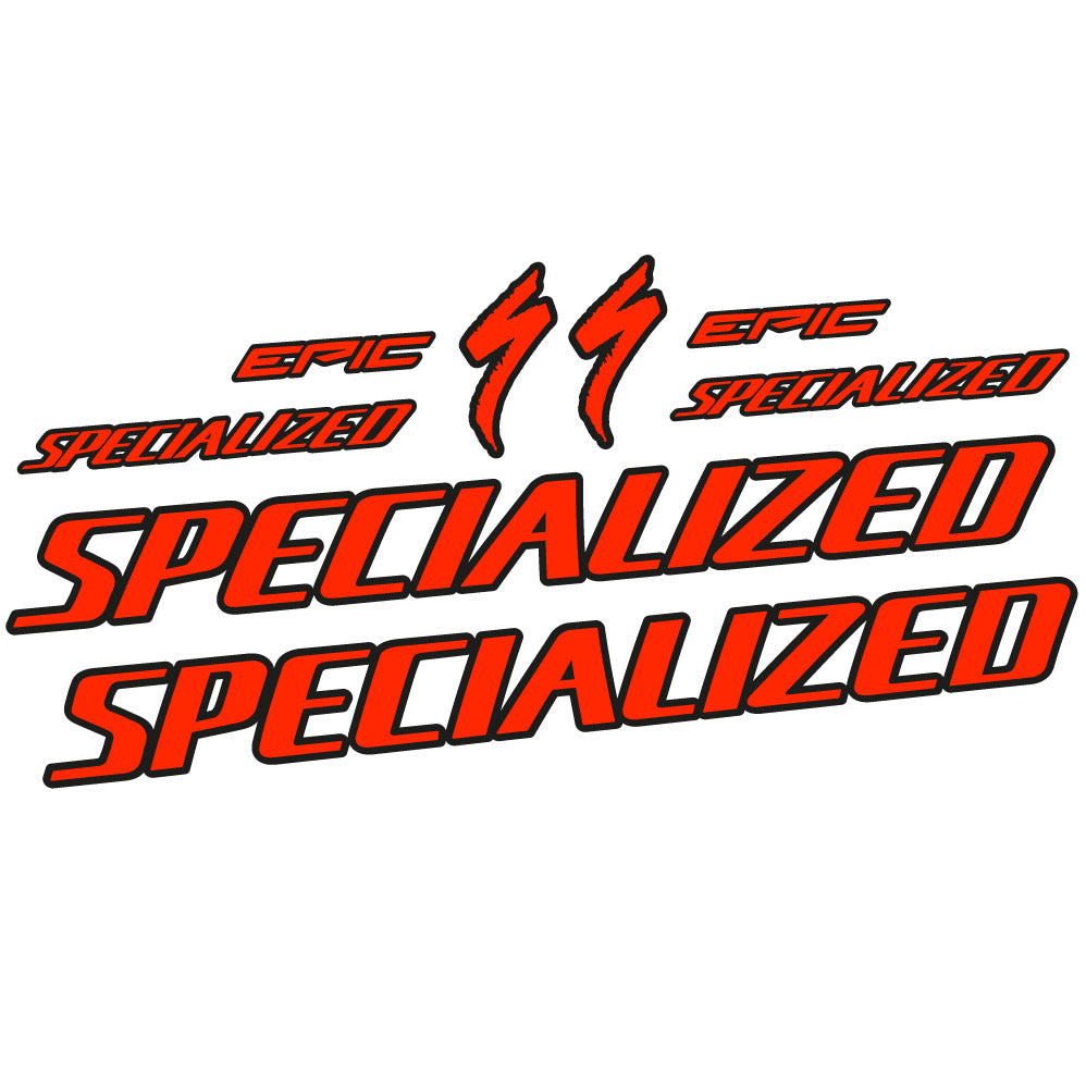 Autocollant Specialized Epic HT 2022, Fourche, Vélo vinyle sticker