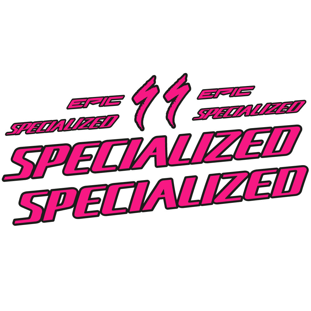 Autocollant Specialized Epic HT 2022, Fourche, Vélo vinyle sticker